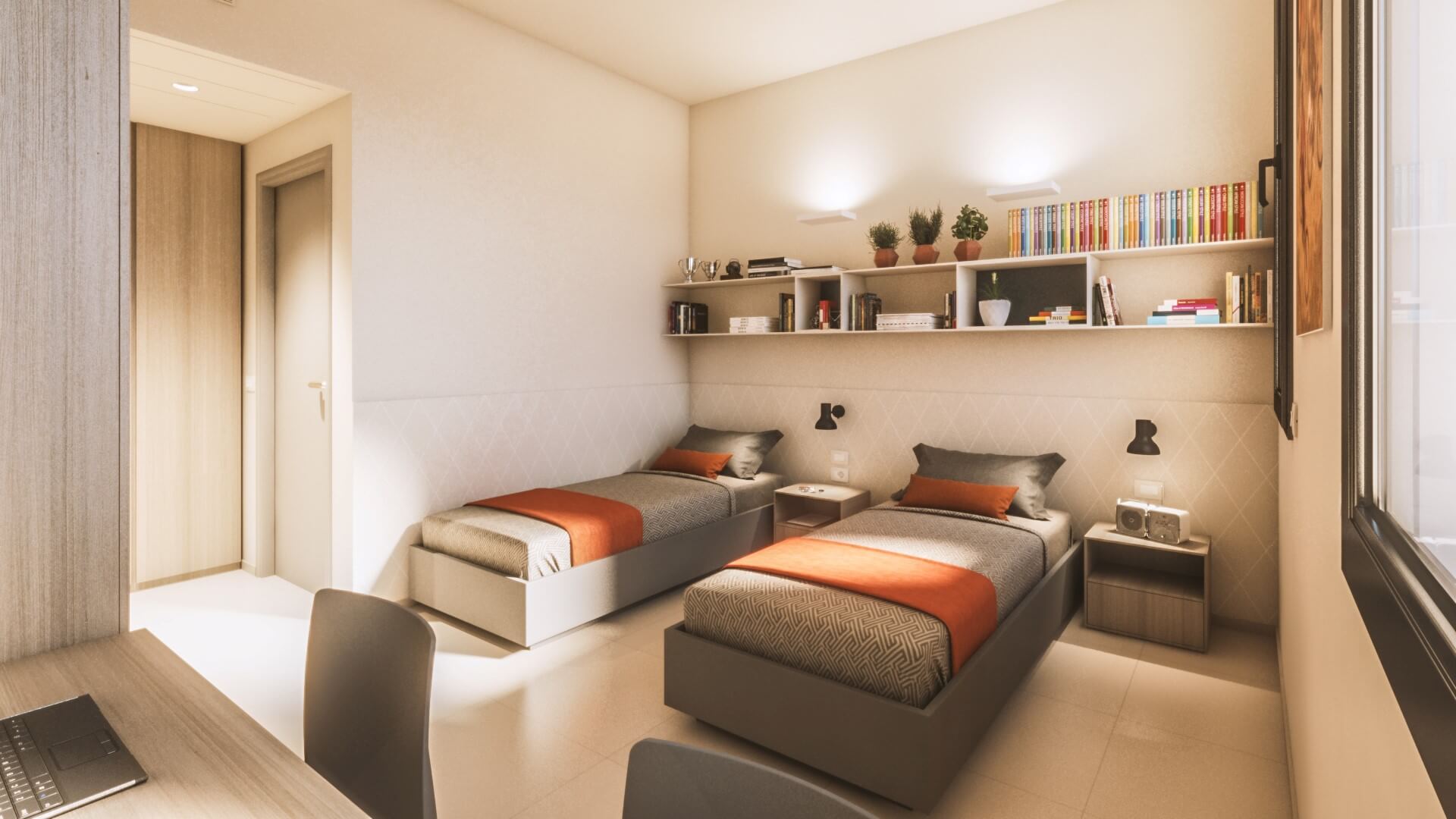 camera doppia Hunimed Student House