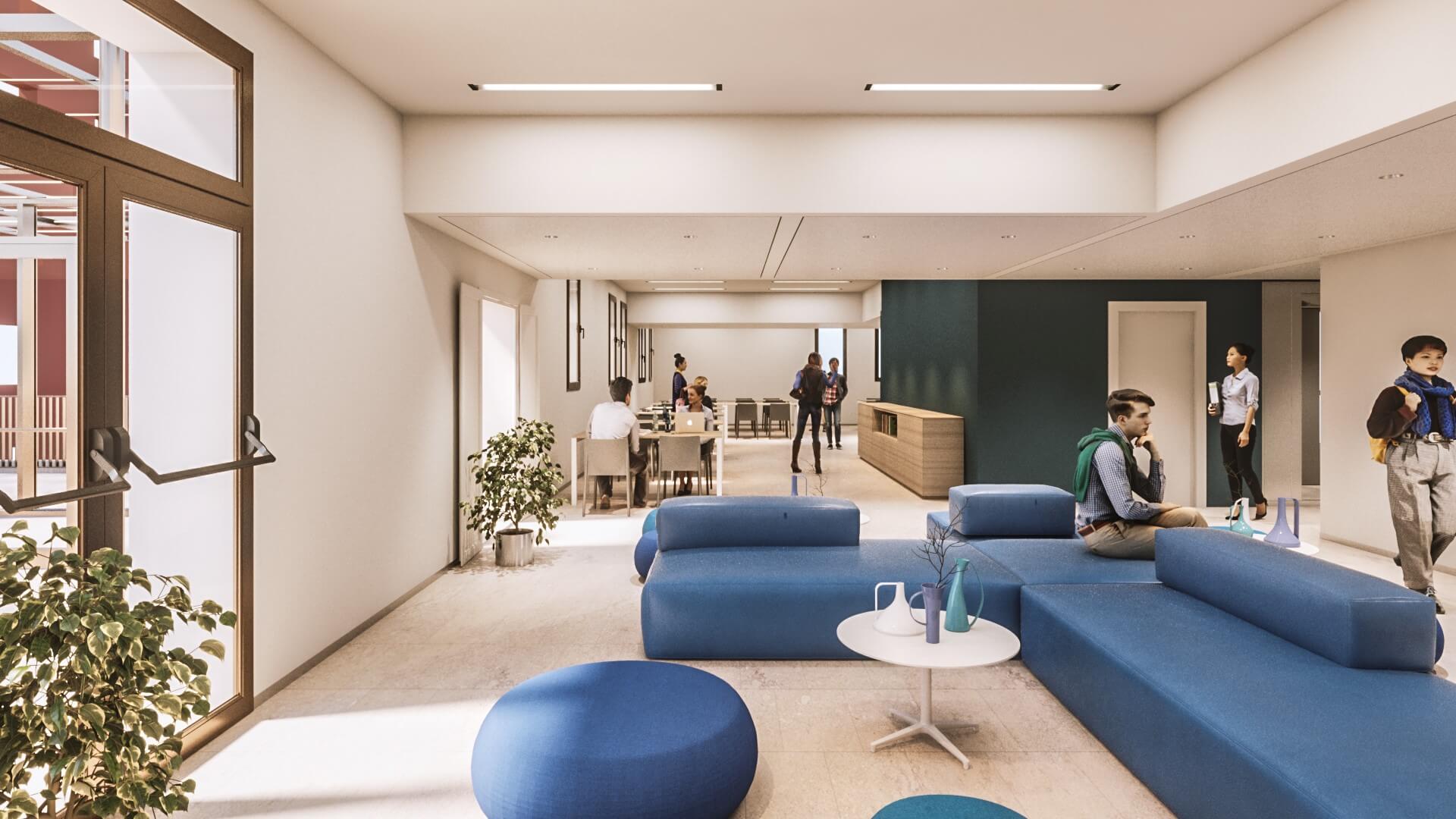 Hall e area studio Hunimed Student House